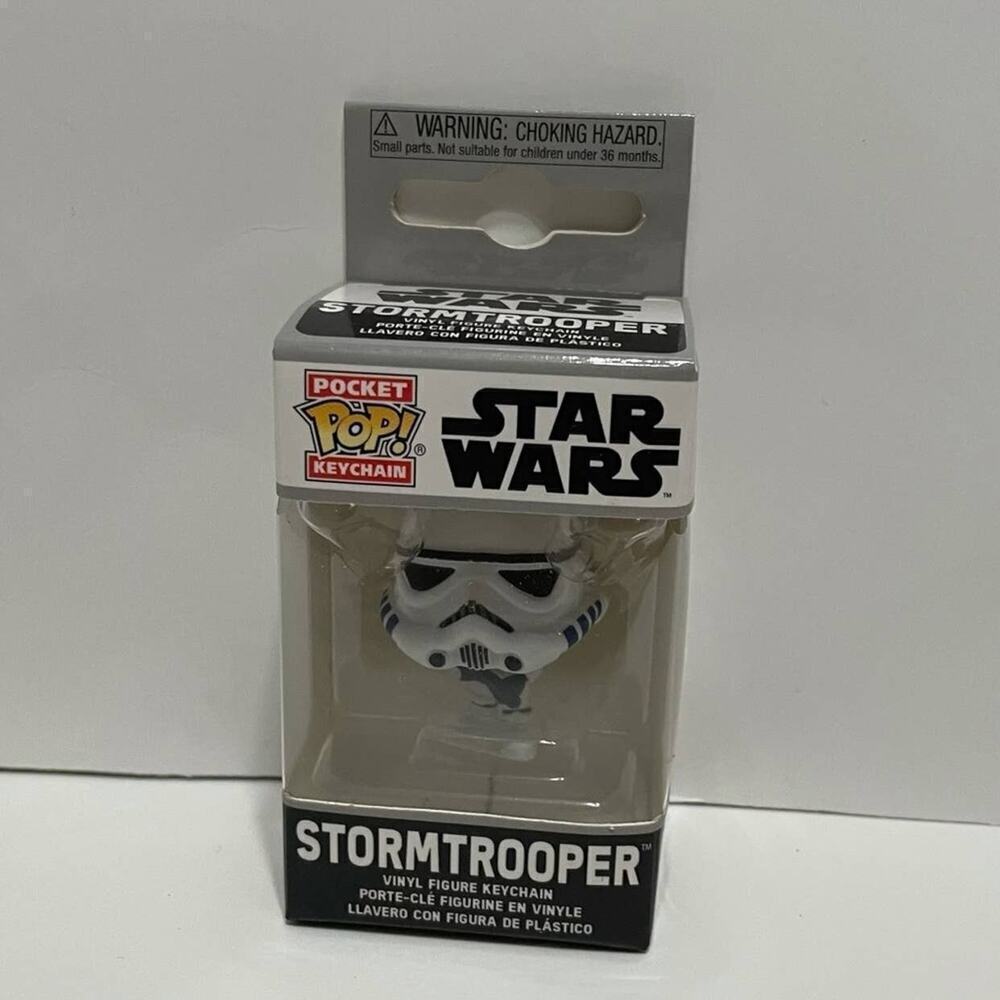 Funko Pop! Keychain: Star Wars - Stormtrooper 2 inches NEW - Picture 2 of 6